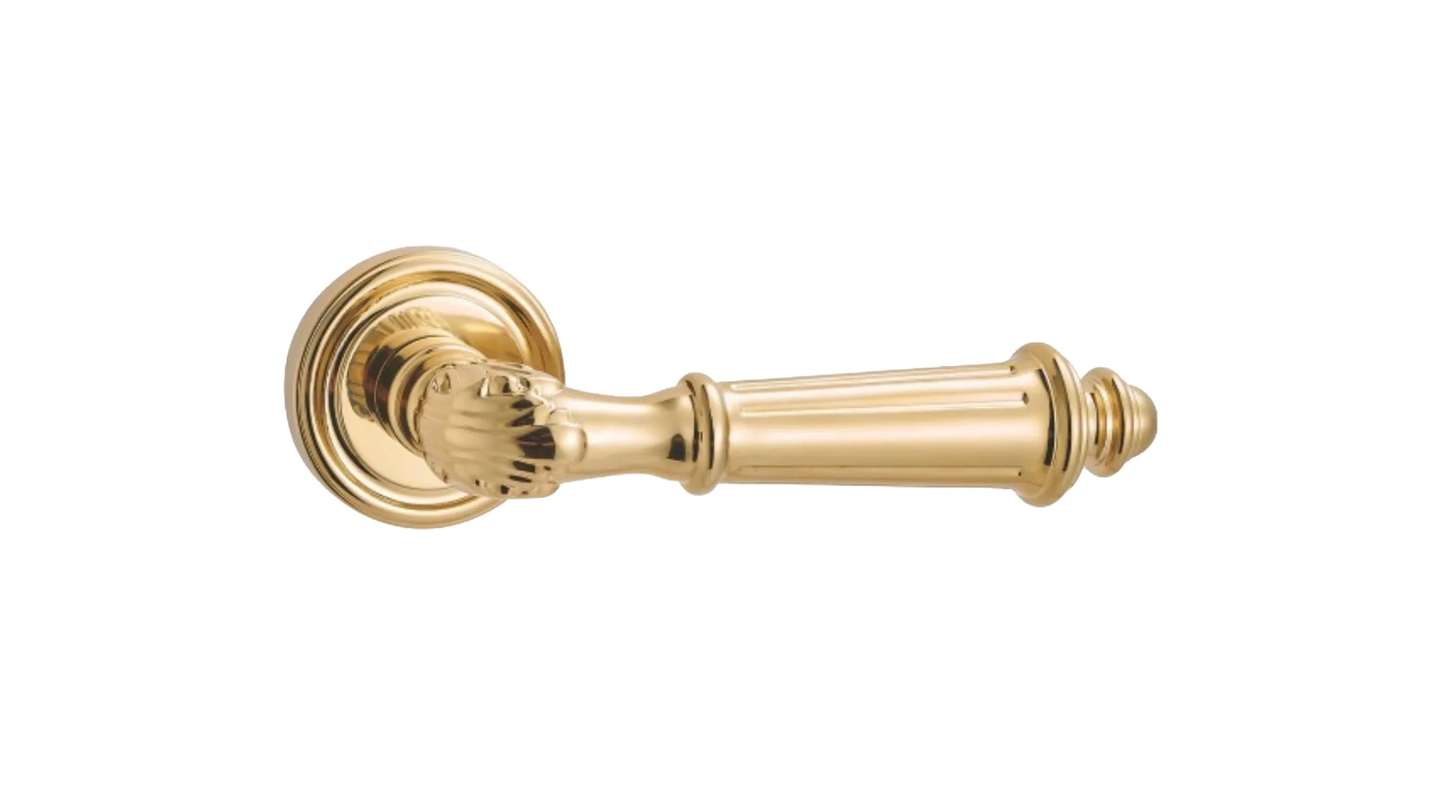 Rose mortise handle