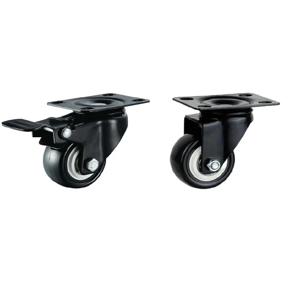Caster Wheel - Block 1"