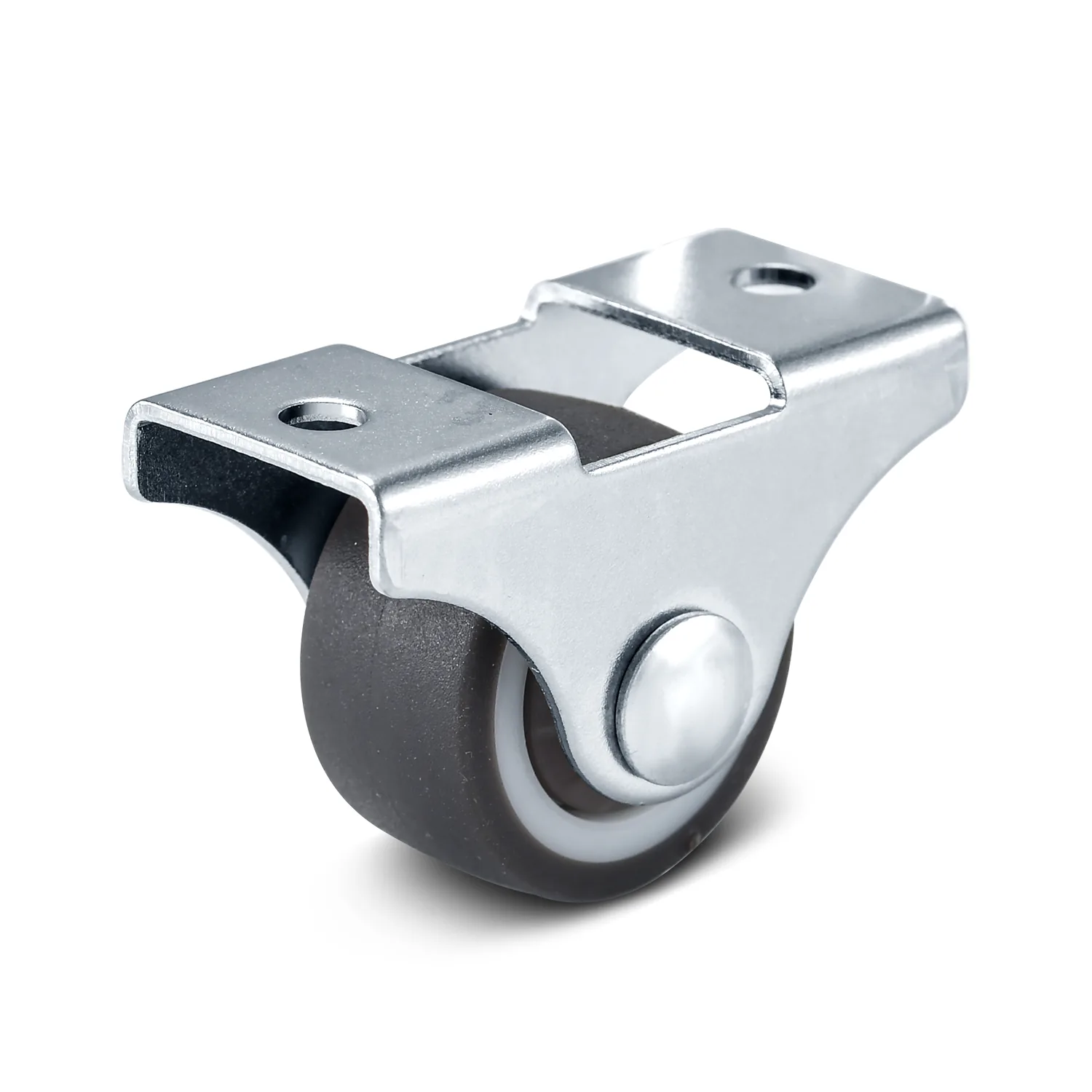 Caster Wheel - 25mm Swivel (Silent, High-Grip Bearing)