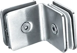 90° Wall-to-Glass Connector